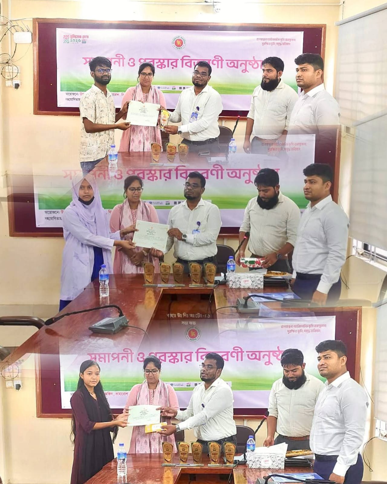 কাহারোলে তিন দিনব্যাপী ভূমি সেবা মেলা সমাপ্তআজ